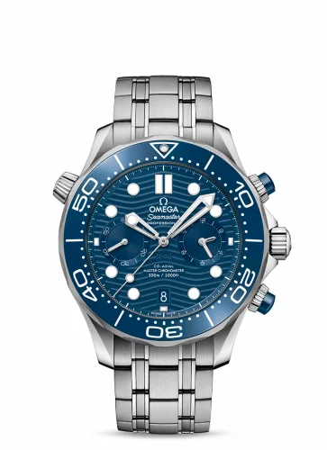 Omega Seamaster Diver 300M Master Co-Axial 44 Chronograph Stainless Steel / Blue / Bracelet 210.30.44.51.03.001 (21030445103001)